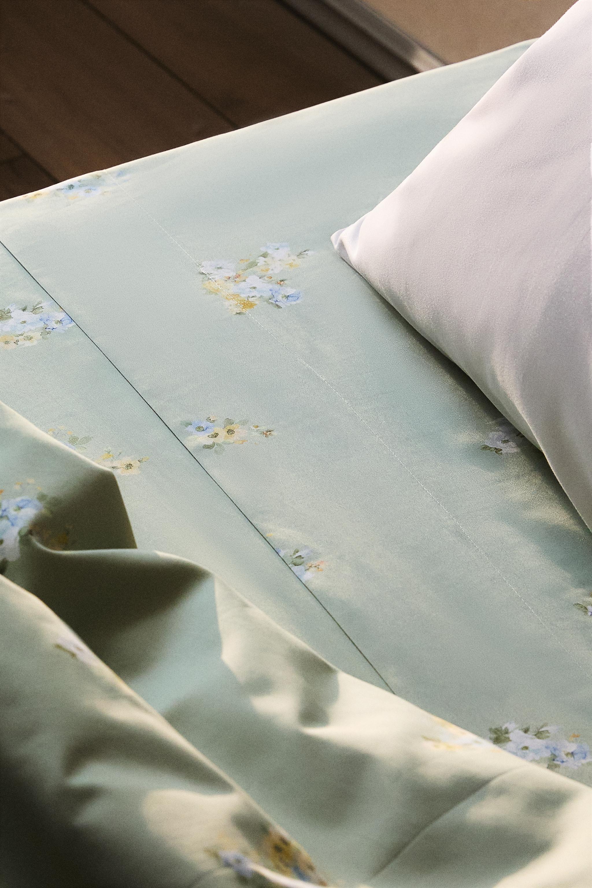 WILDFLOWER SATEEN FLAT SHEET
